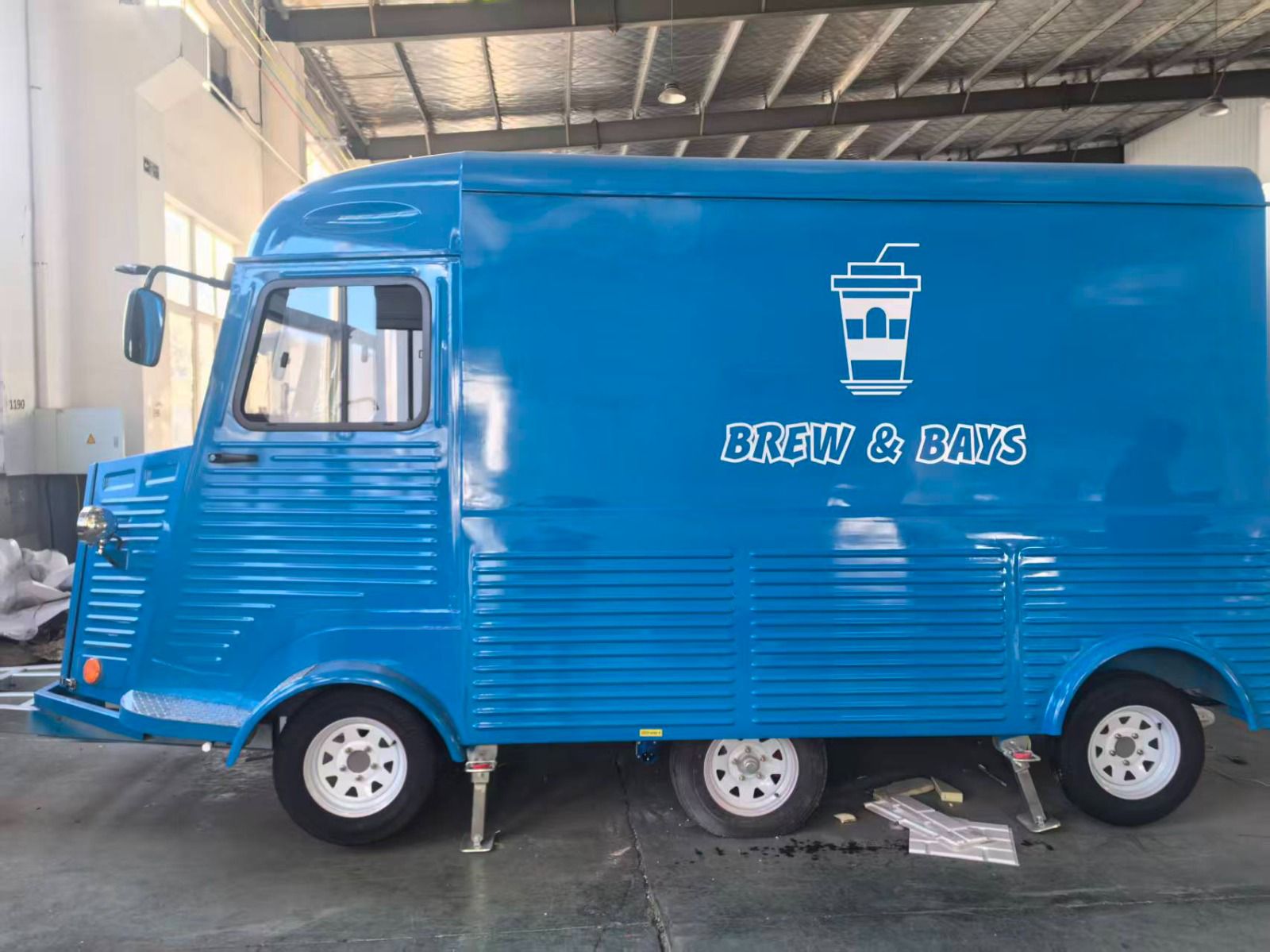 The Brew & Bays coffee trailer